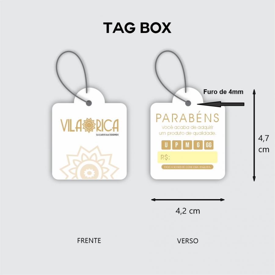 Mini Tags Especiais 4x4 cm Couche 300g 4x4 cores (colorido frente e ...