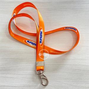 Cordão para Cracha Personalizado com sua Logo Poliéster 80 cm de comprimento x 2 cm largura 4x4 Sublimação  Clips Jacaré 